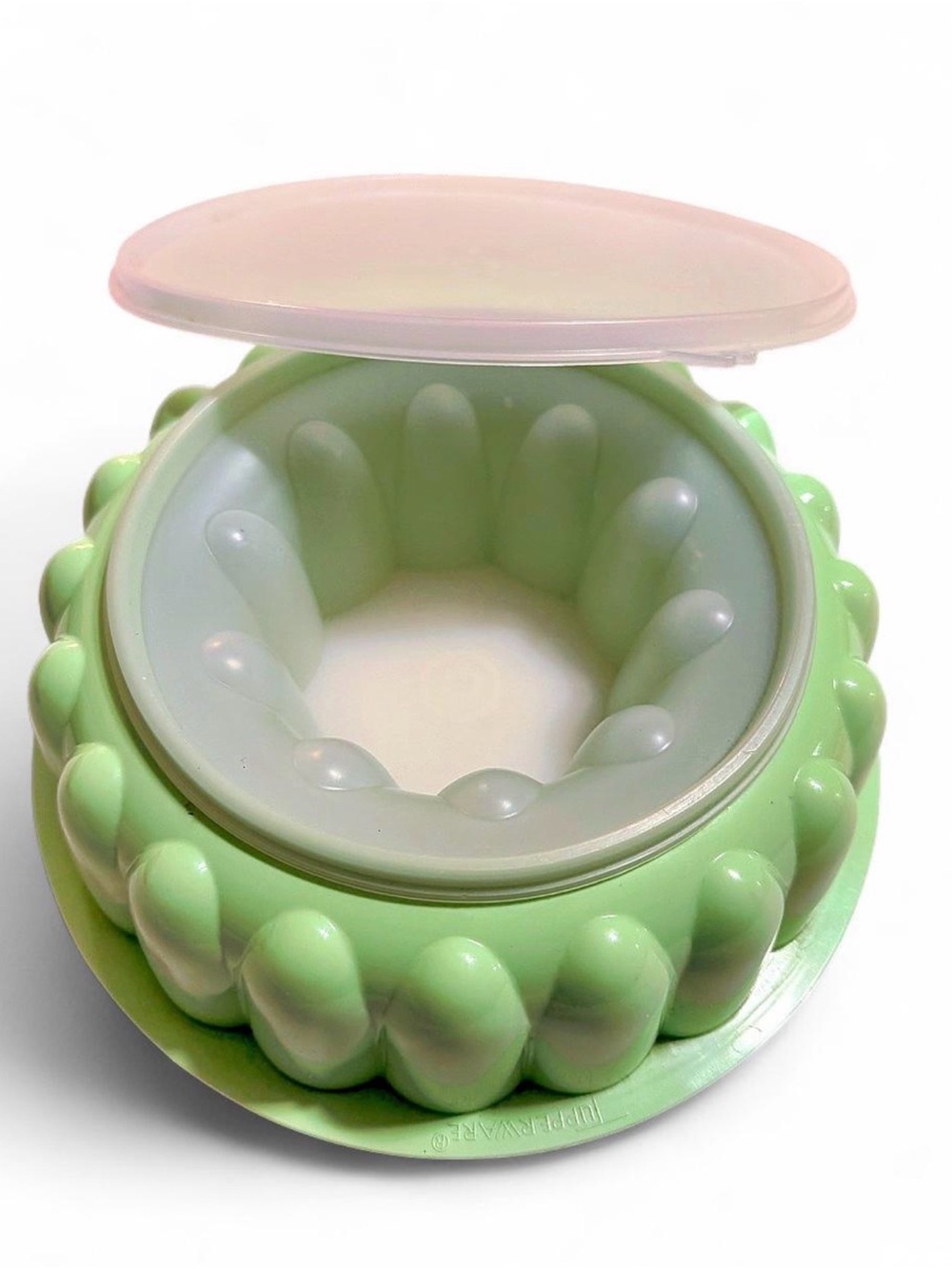 Vintage Tupperware  Green Jello Mold #150